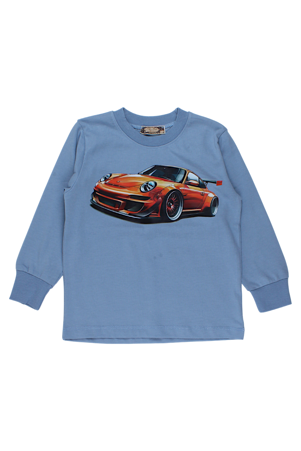 Boy's car blouse blue Your Word 5410-20825-35