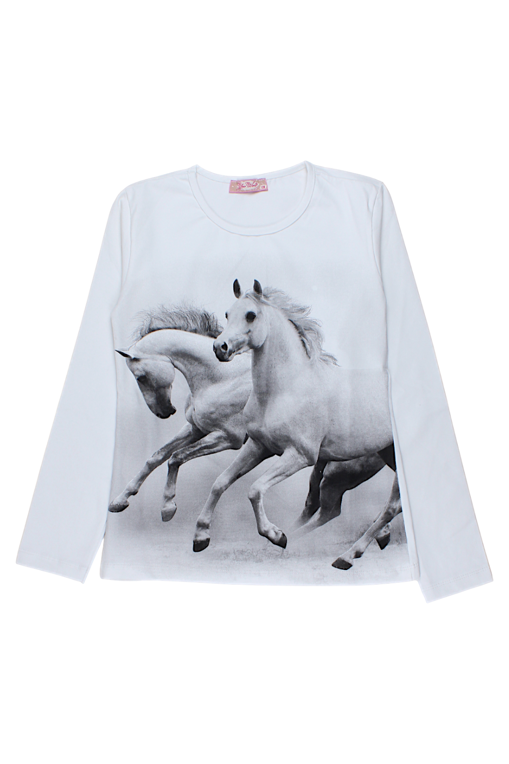 Cream girl's blouse Your Word 5411-20825-28