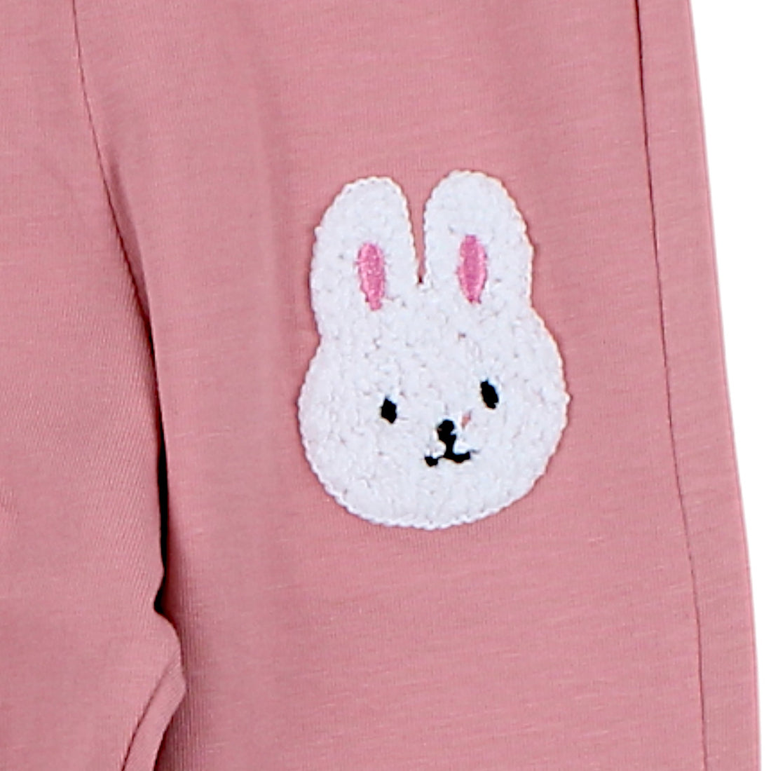 Girls' flared trousers powder pink Timi 51503-14425