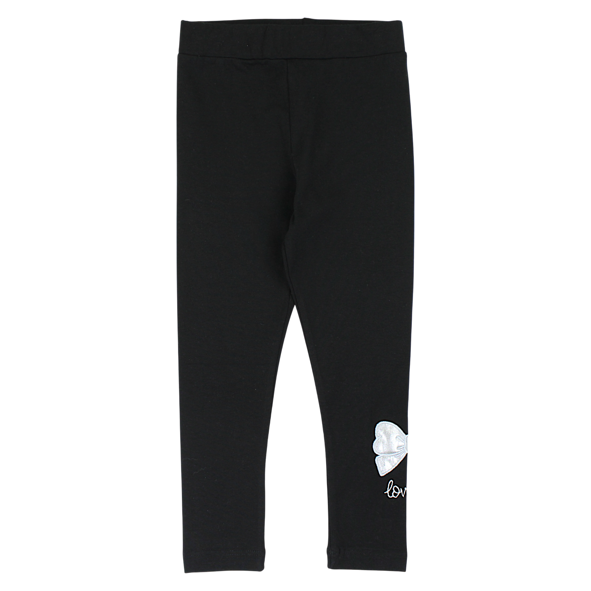 Bow leggings holo girls black Breeze 54524-12225-14