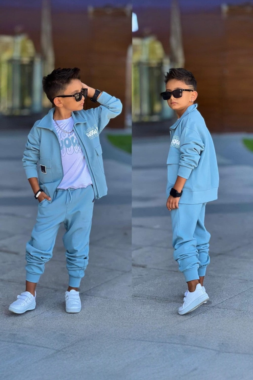 WOW Boy's Blue Set Bam Bam 60275-19825