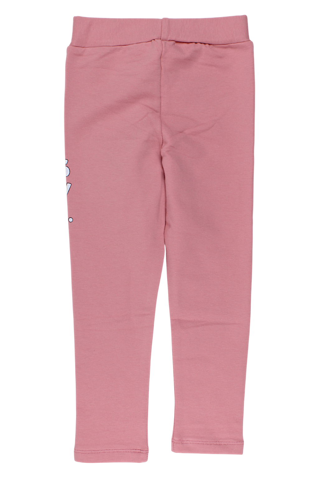 Teddy bear leggings for girls, powder pink, Timi 60521-17925