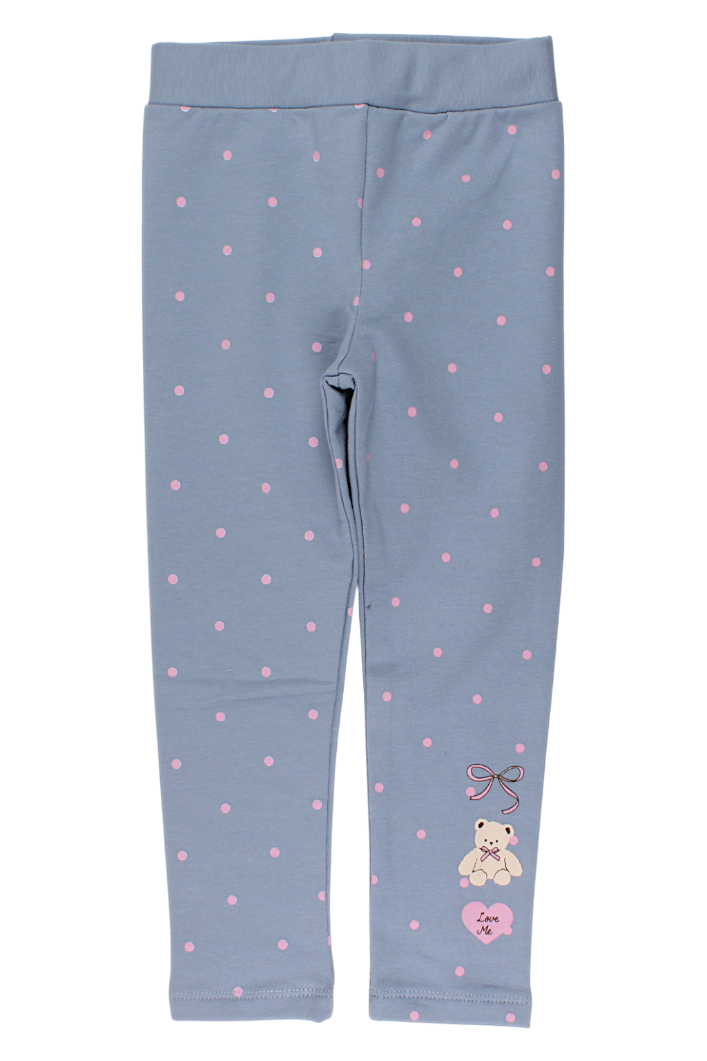 Girls' leggings, ash gray, Timi 60527-17925