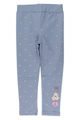 Girls' leggings, ash gray, Timi 60527-17925