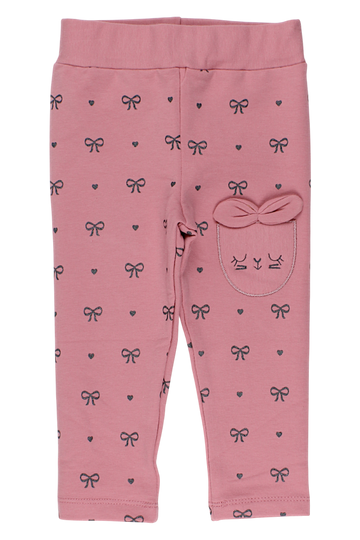 Girls' leggings powder pink Timi 60604-17925