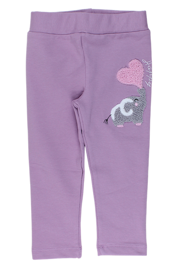 Girls' lilac leggings Elephant Timi 60607-17925
