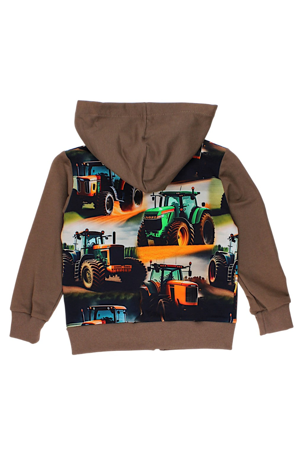 Boy's brown tract sweatshirt Guliwerkids 6264-26925