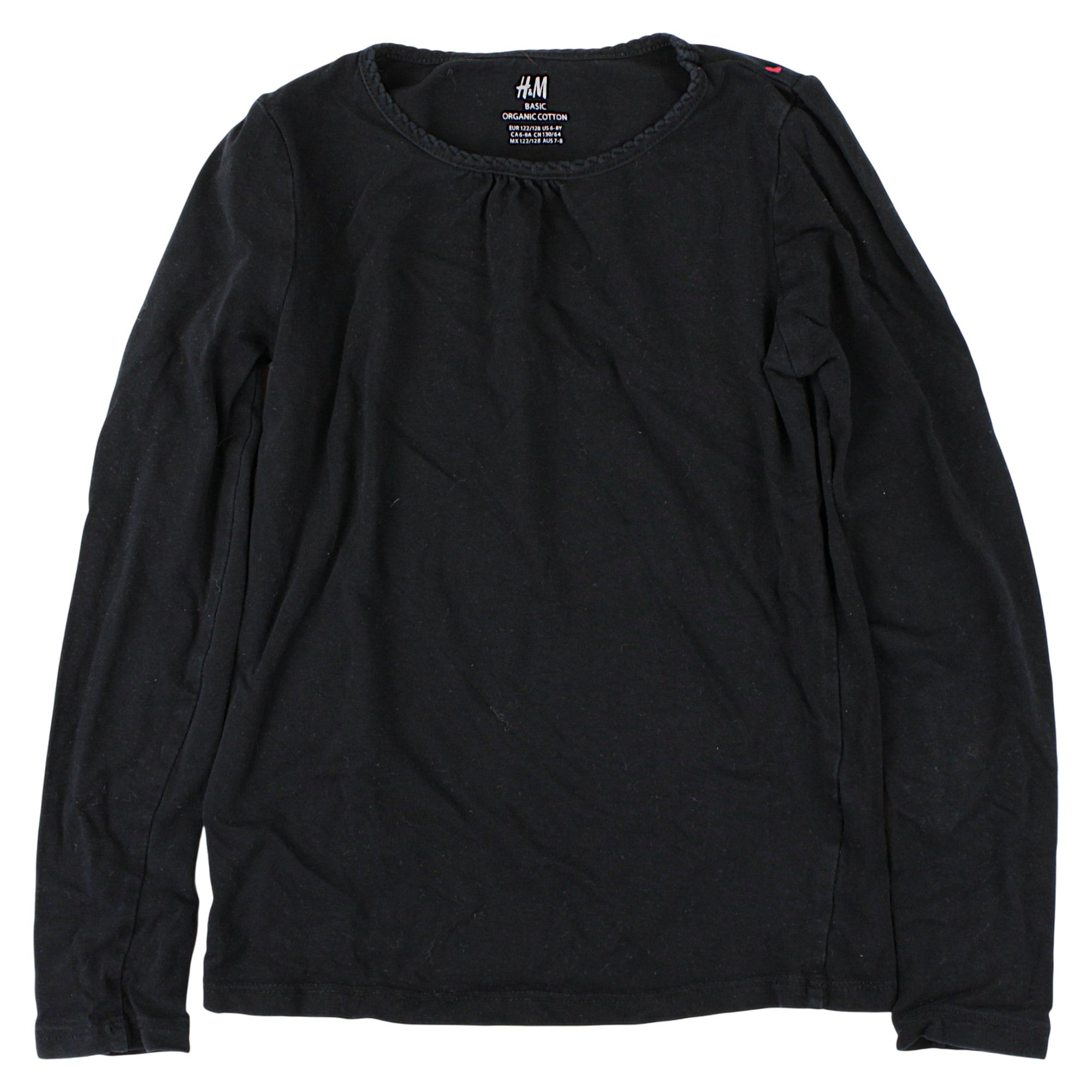 Girls long sleeve blouse used H&amp;M code 128