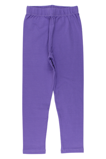 Girls' smooth leggings purple Your Word 6436-17925-20