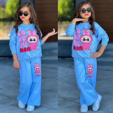 Swedish set, girl's doll, blue, Bam Bam 6438-7825-35