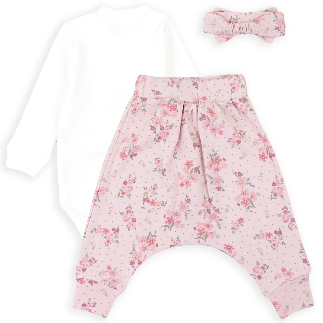 Set of body headband for girls dark pink Elci 6895-7325-10