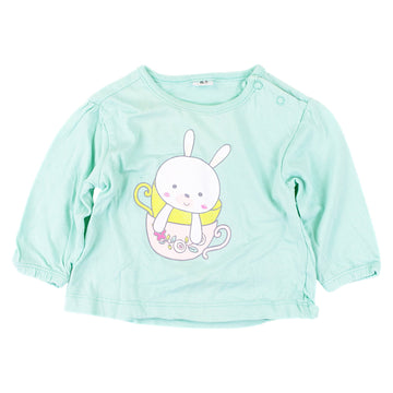 Long sleeve bunny blouse for girls used code 130