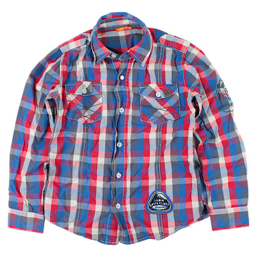 Boy's checked shirt with pockets used HEMA code 132