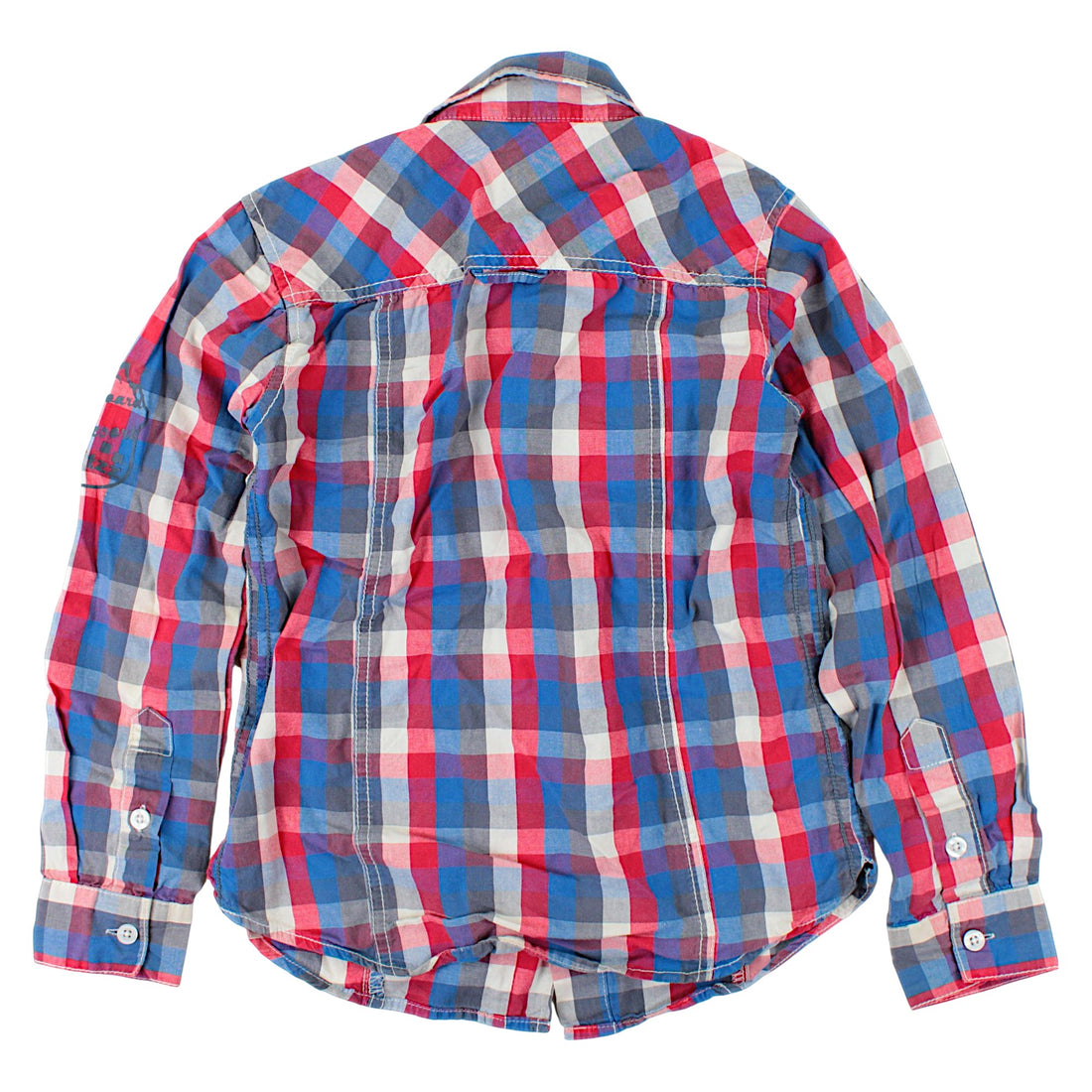 Boy's checked shirt with pockets used HEMA code 132