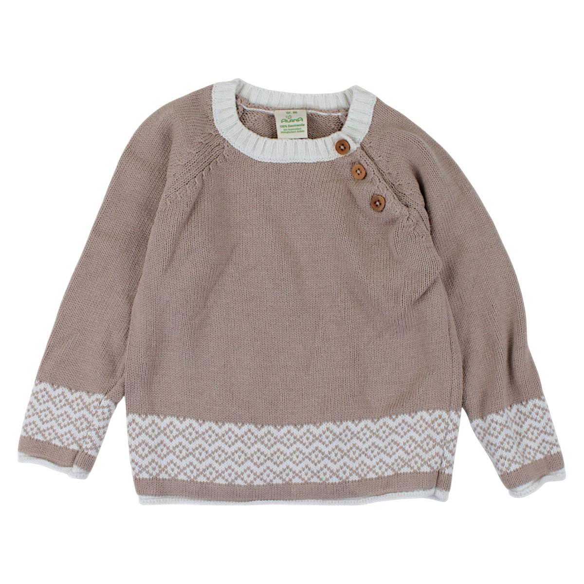 Beige sweater for boy, used, Alana 79a