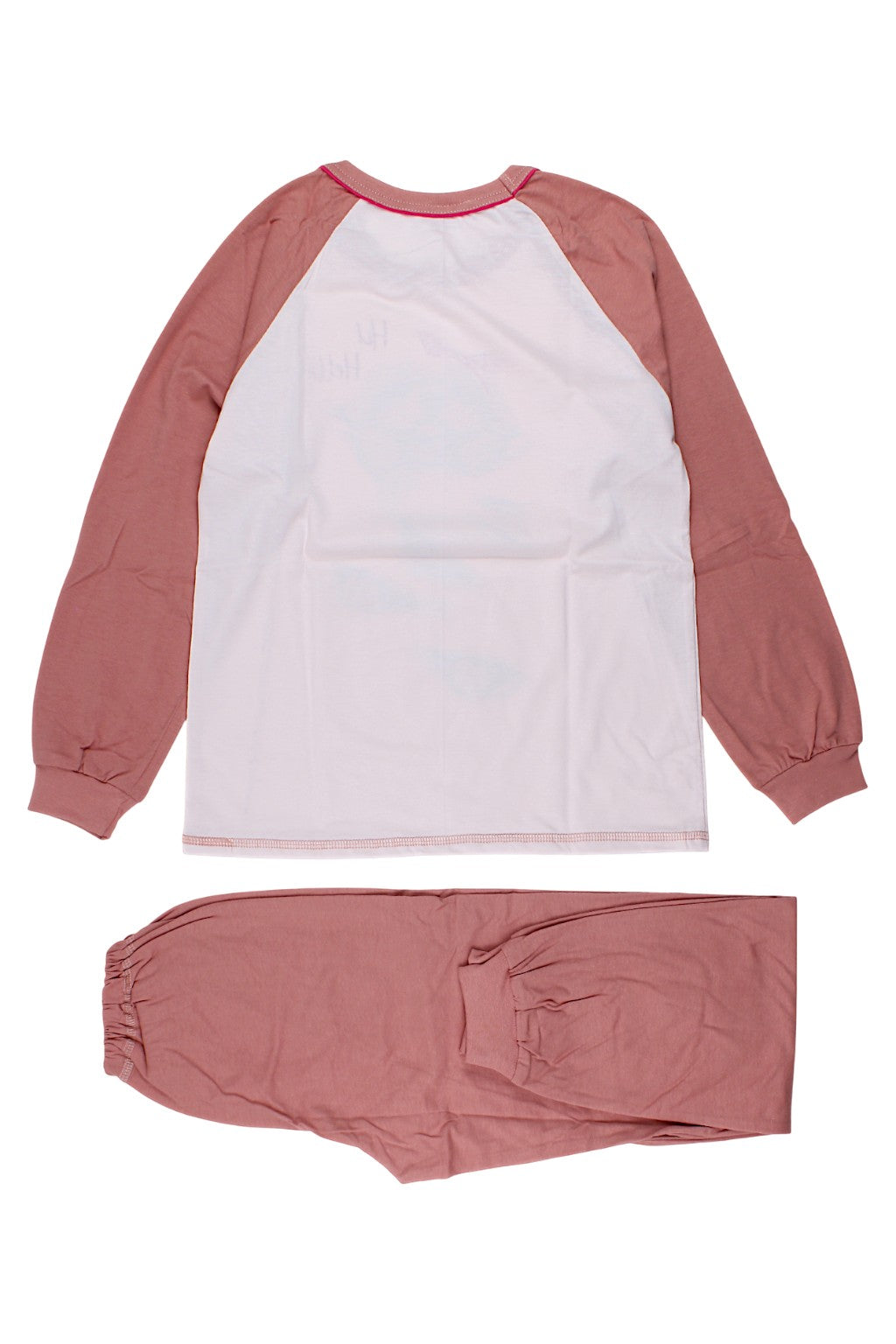 Girls' pajamas, dusty pink, Sukces 8101-221025