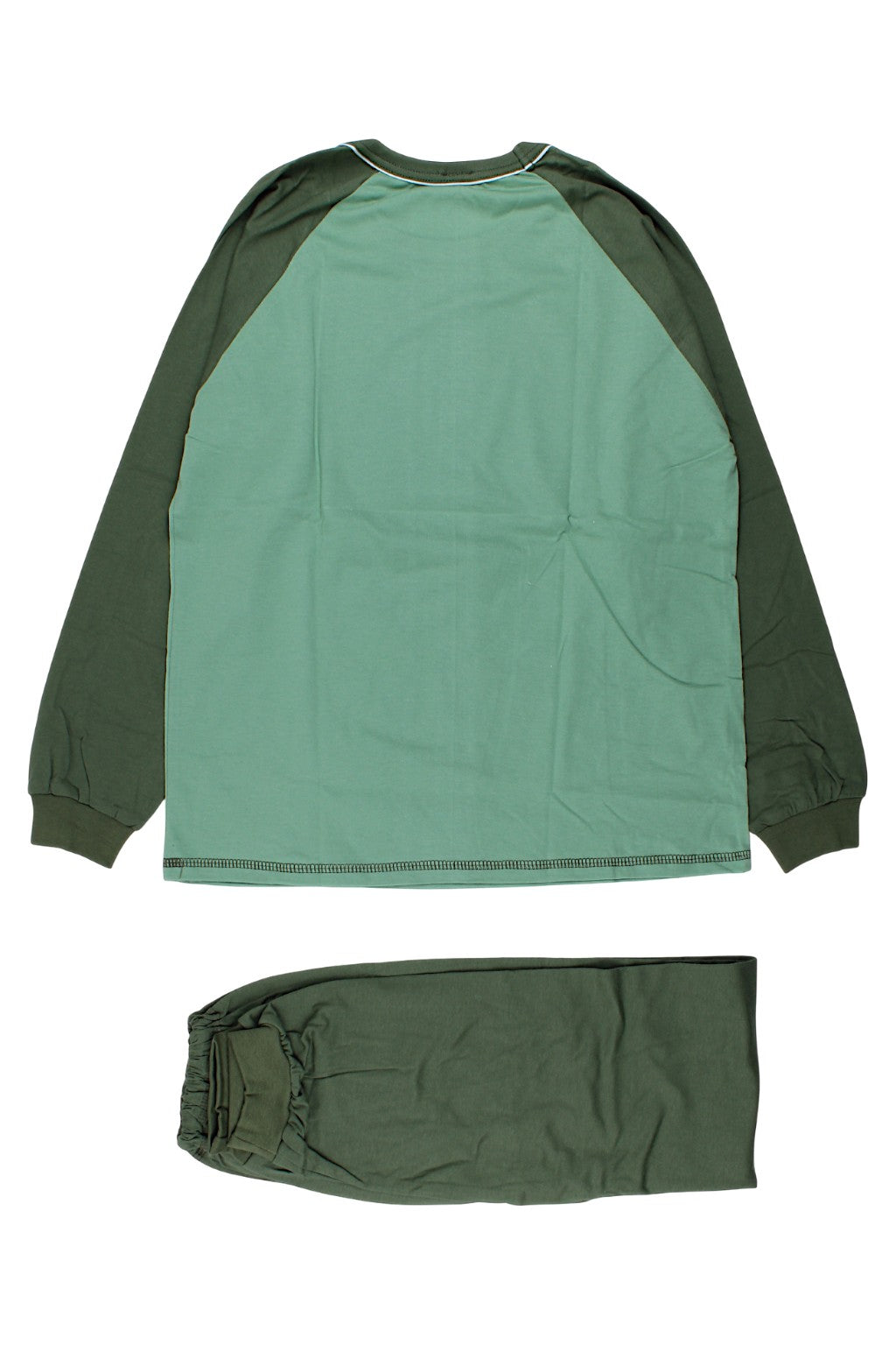 Boy's green pajamas Sukces 8106-221025