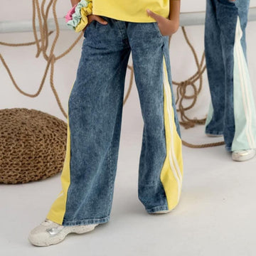 Girls' jeans lampas pants blue kiz 3225-10124-35