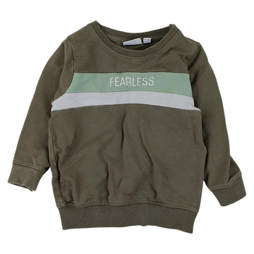Olive boy's sweatshirt used Name it 82a