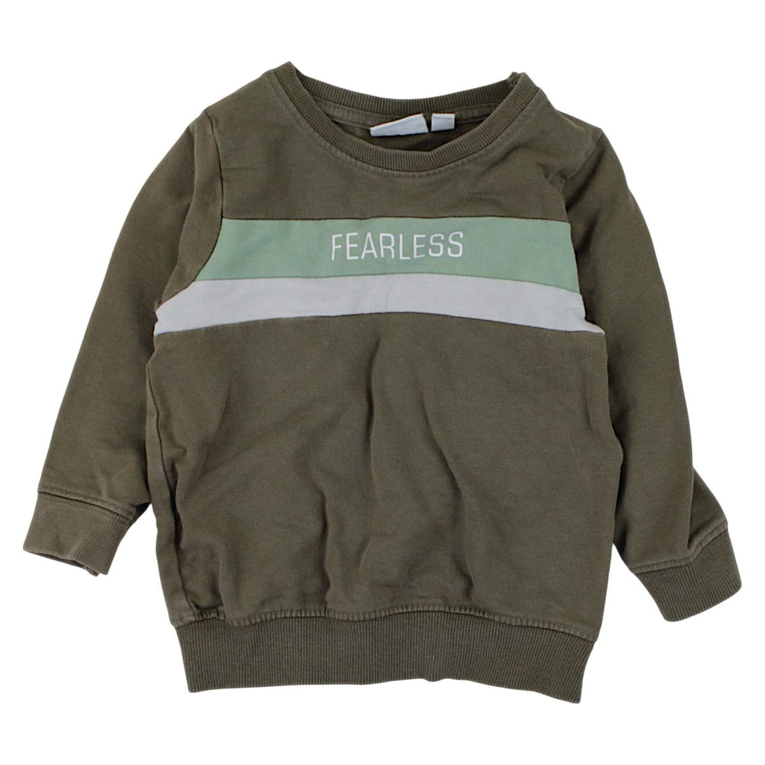Olive boy's sweatshirt used Name it 82a
