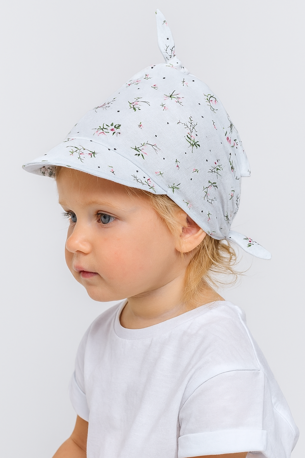 Girls' muslin scarf green Guliwerkids 3234-6-26625