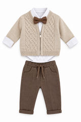 Komplet chłopięcy beżowy Concept 9038-3926
