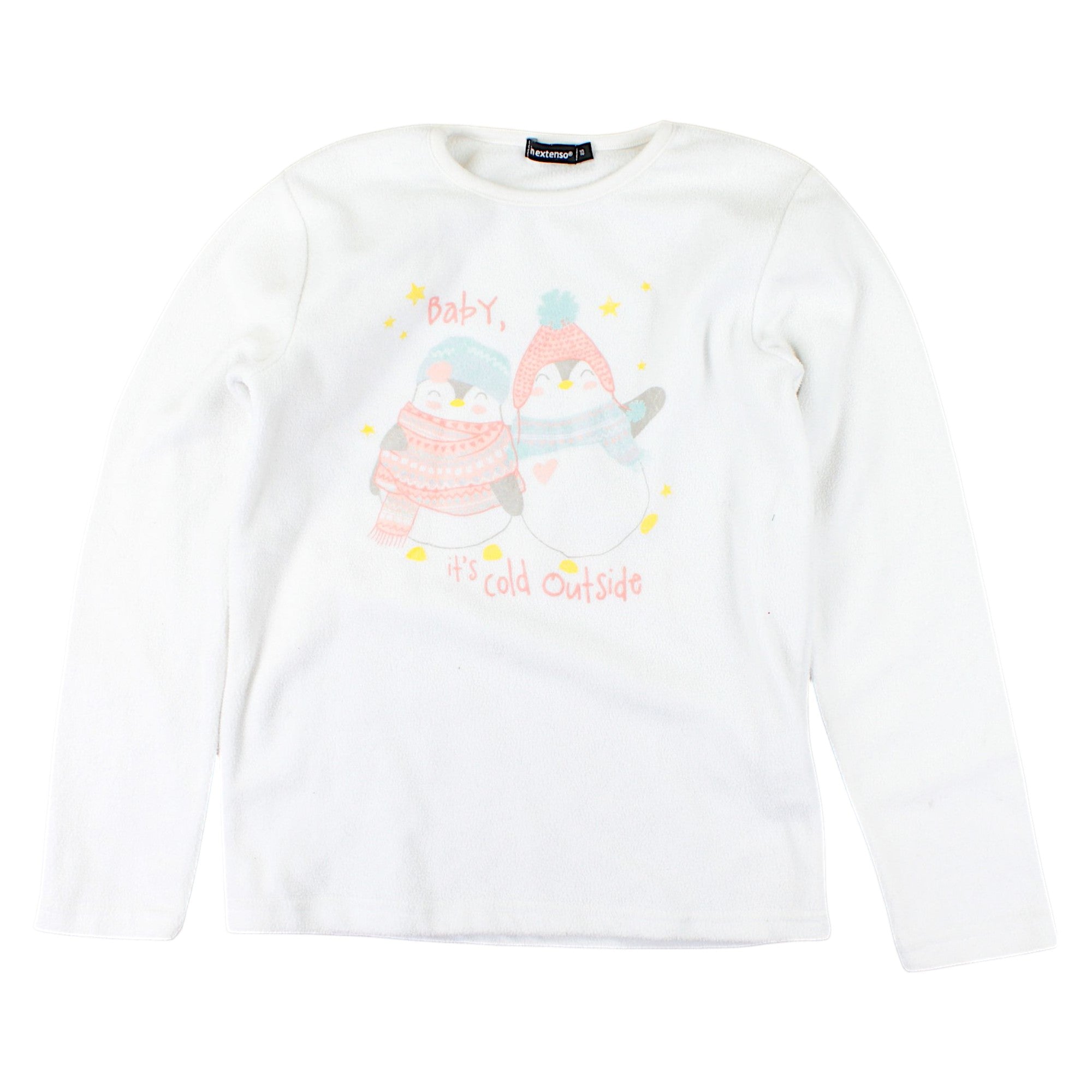Long sleeve blouse penguins girls used In extenso code 138