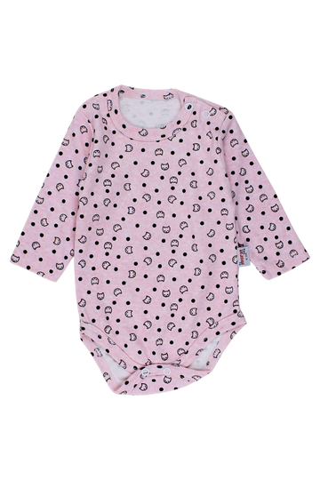 Murat Baby Pink Bodysuit for Girls 9483-27825