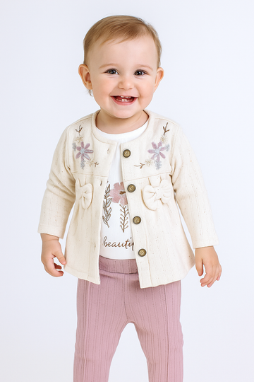 Heather embroidery set for girls Murat Baby 9526-5625-47