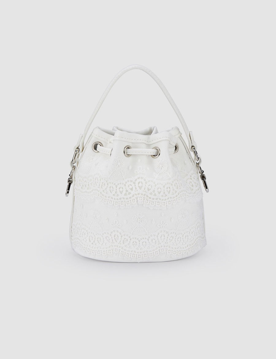 Abel & Lula 22-05418-039 Torebka typu worek fantazja dziewczynka 5418-39 Biały -  - #tag1# - #tag2# - #tag3# - #tag4#