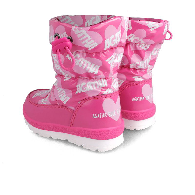 Agata Ruiz De La Prada Śniegowce z nadrukiem dziewczęce 211996-B fuksja -  - #tag1# - #tag2# - #tag3# - #tag4#