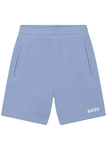 BOSS J24816-77A Bermudy chłopiec kolor niebieski -  - #tag1# - #tag2# - #tag3# - #tag4#