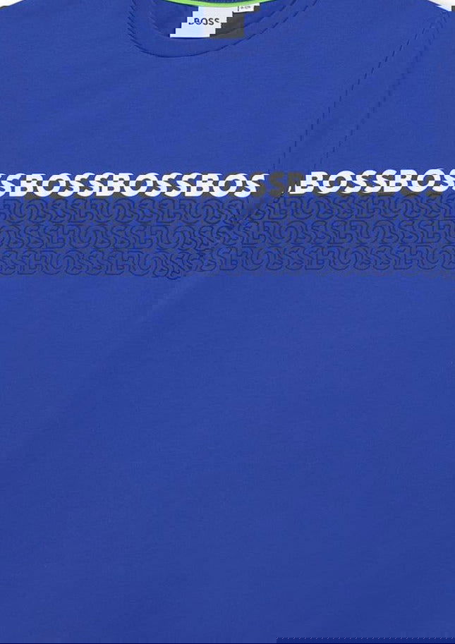 BOSS J25O06-79B T-shirt chłopiec kolor szafir -  - #tag1# - #tag2# - #tag3# - #tag4#