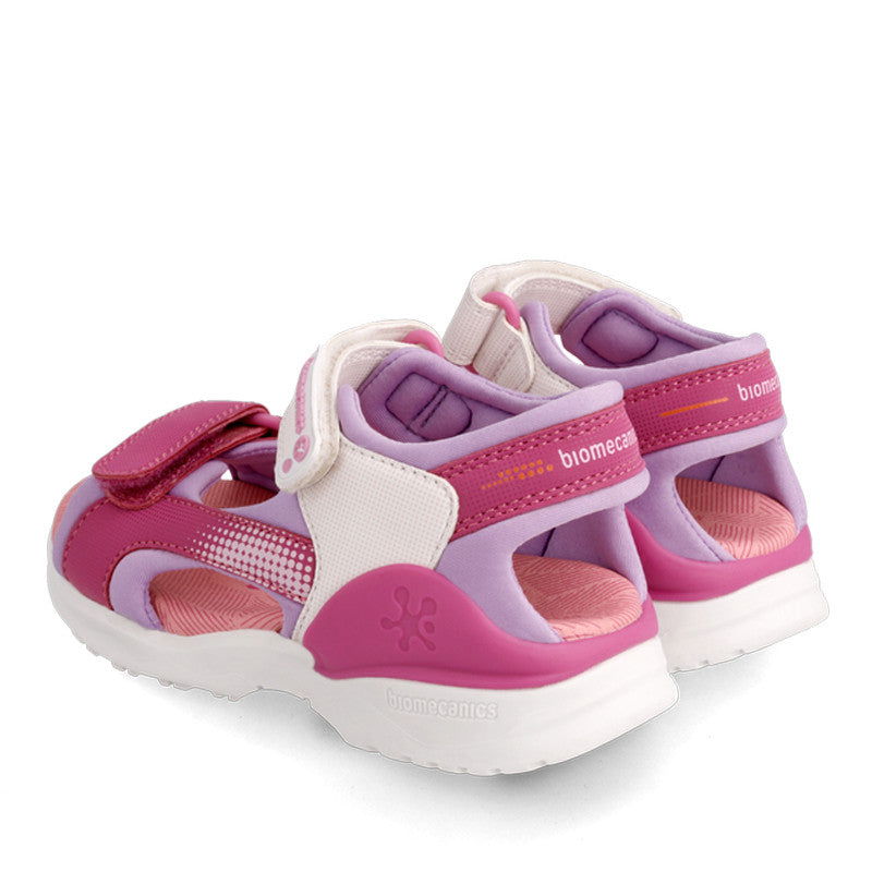 Biomecanics Sandały dziewczęce 222262-A fuksja/biały -  - #tag1# - #tag2# - #tag3# - #tag4#