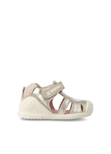 Biomecanics Sandały dziewczęce 232113-A kolor złoty -  - #tag1# - #tag2# - #tag3# - #tag4#