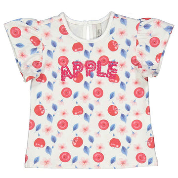 Birba Koszulka z krótkim rękawem Baby Girl 44128-00 95Z kolor czerwony -  - #tag1# - #tag2# - #tag3# - #tag4#