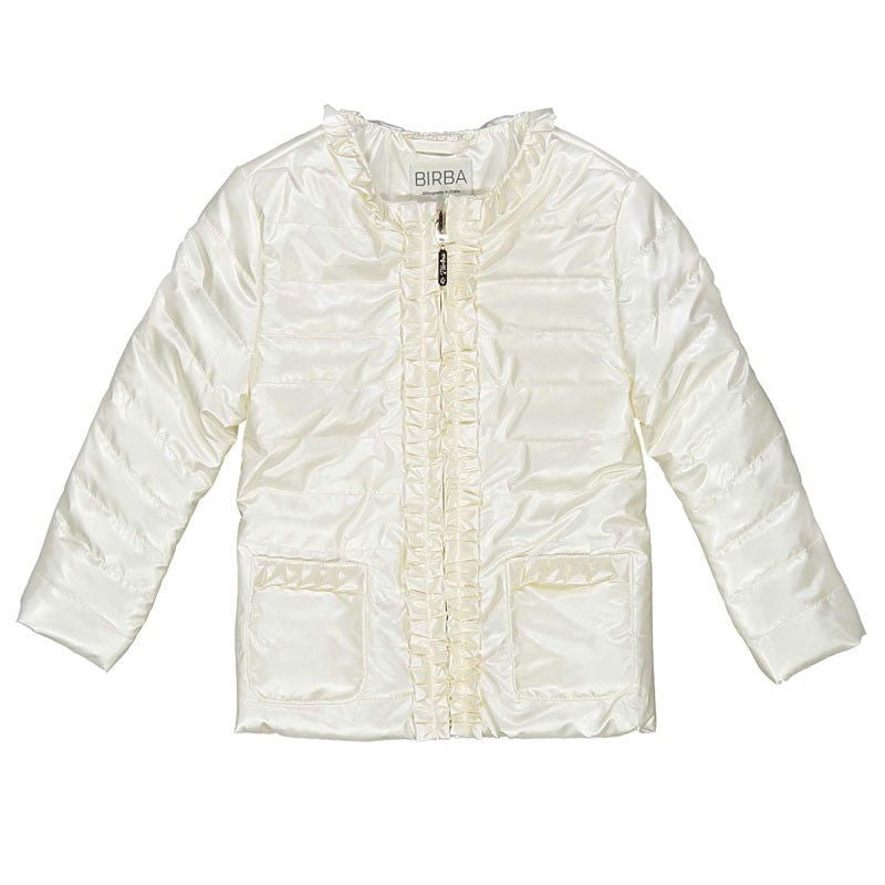 Birba Kurtka przejściowa Baby Girl 47002-00 15K kolor krem -  - #tag1# - #tag2# - #tag3# - #tag4#