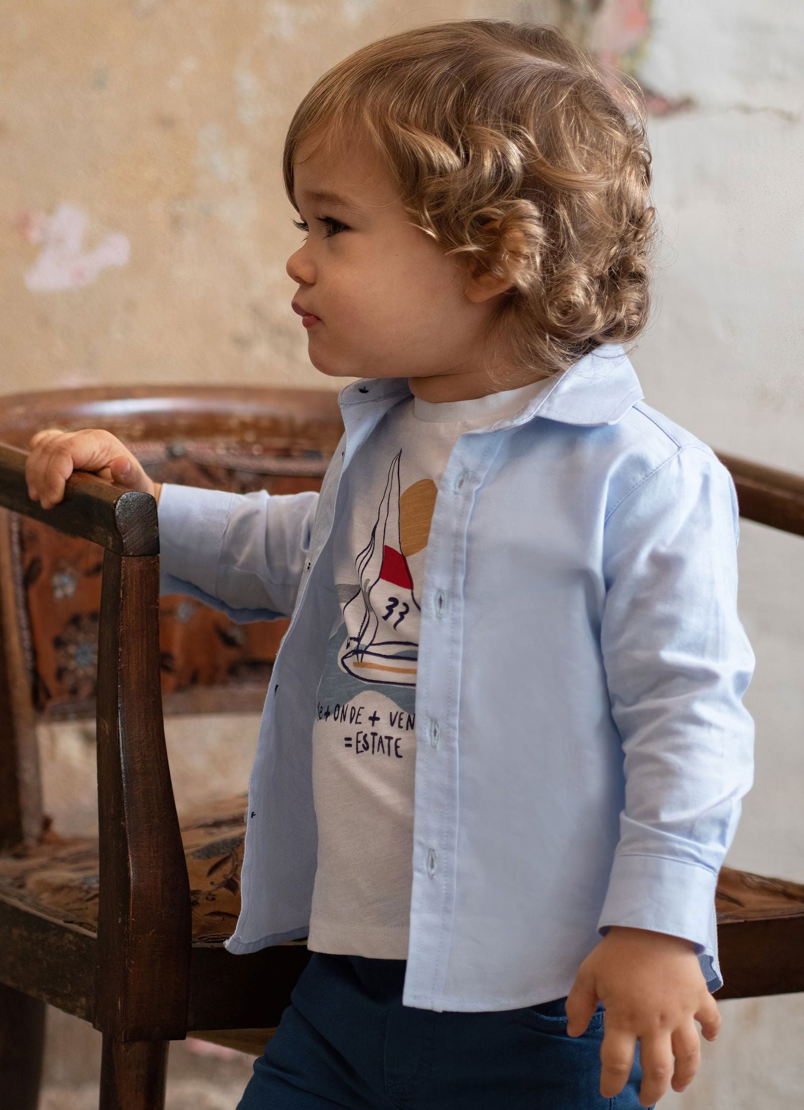 Birba&Trybeyound 60012-00-96Z Koszula długi rękaw kolor niebieski -  - #tag1# - #tag2# - #tag3# - #tag4#