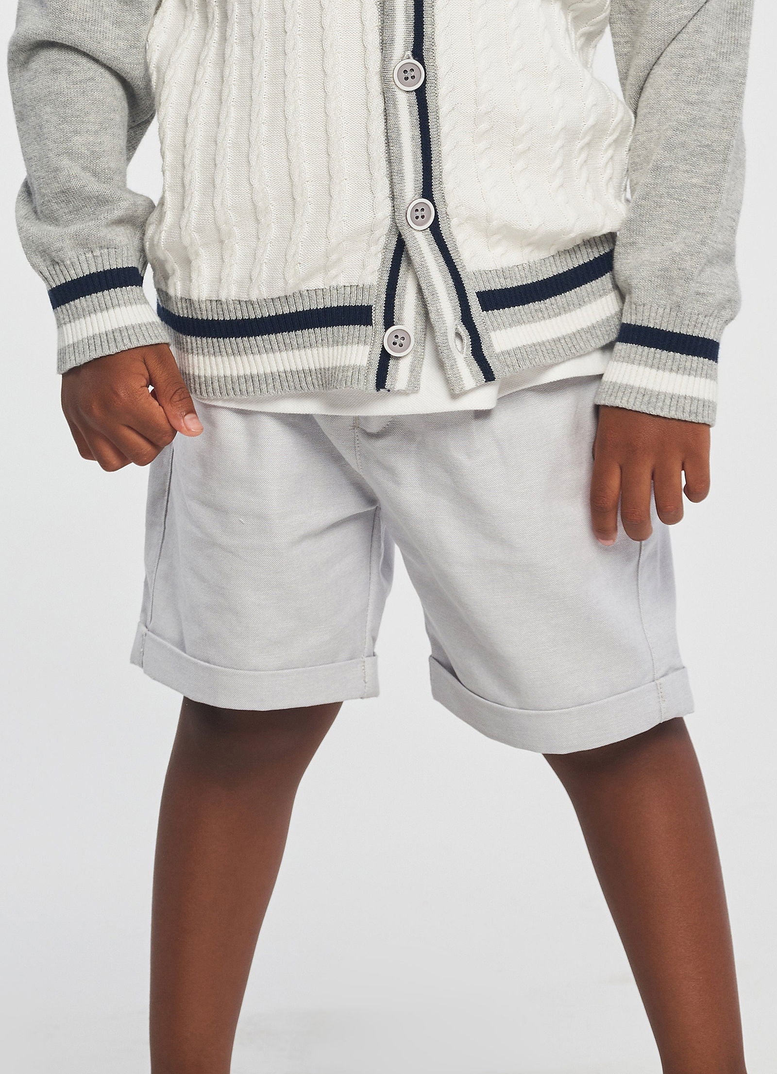 Birba&Trybeyound 61488-00-94Z Szorty chłopięce kolor szary -  - #tag1# - #tag2# - #tag3# - #tag4#