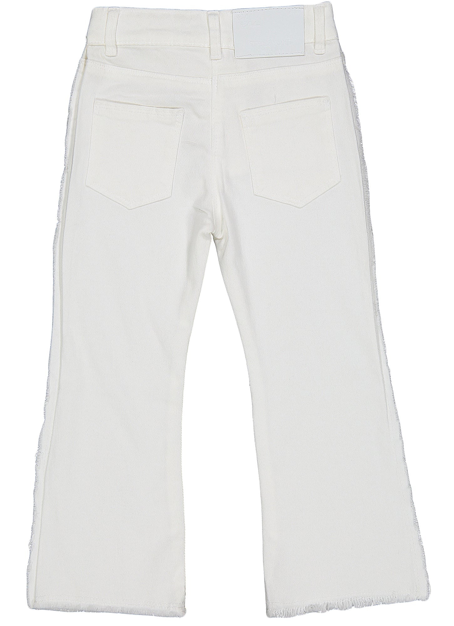 Birba&Trybeyound 62492-00-15A Spodnie dzwony kolor biały -  - #tag1# - #tag2# - #tag3# - #tag4#