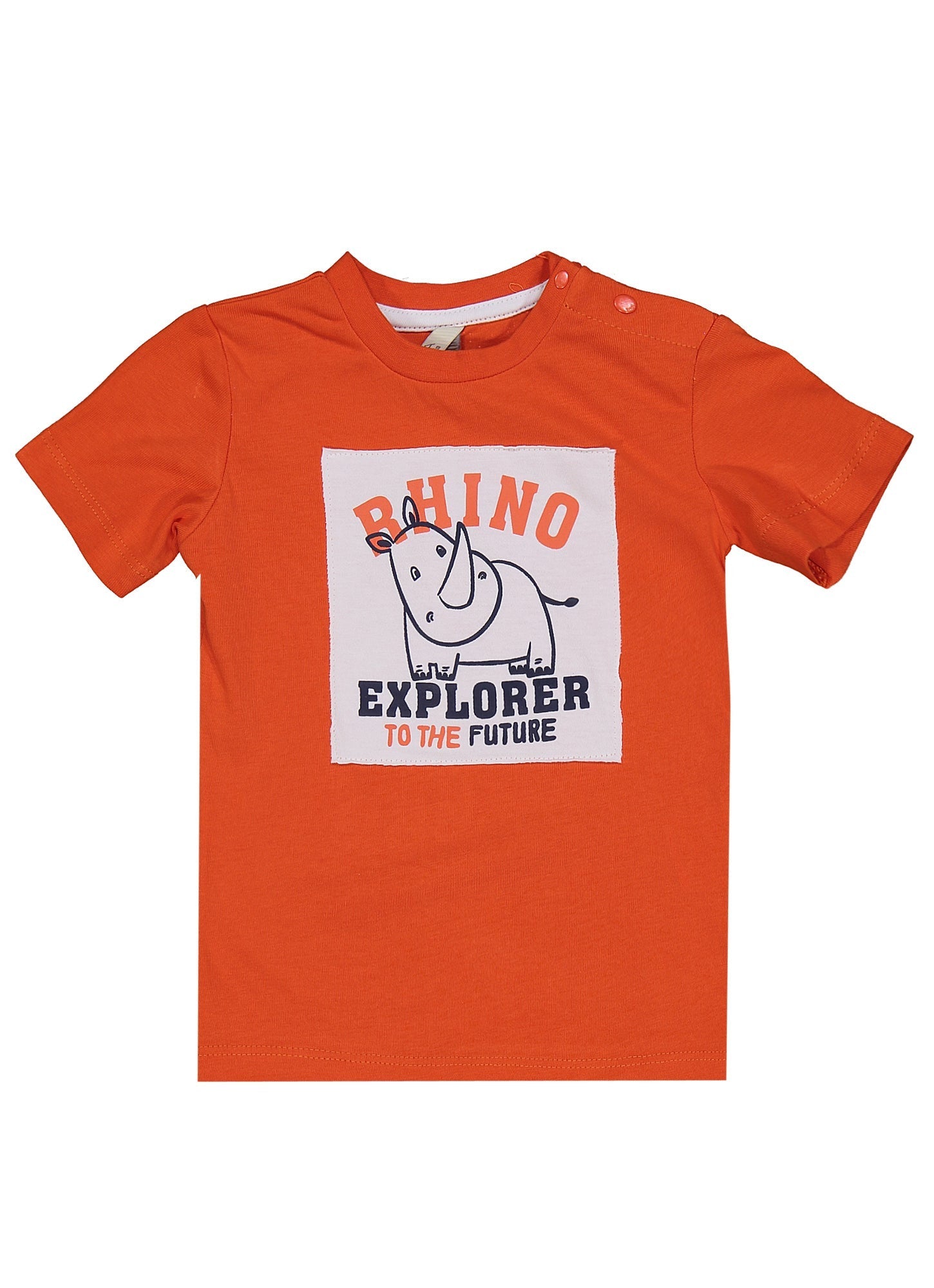 Birba&Trybeyound 64059-00-35T Bluzka krótki rękaw kolor pomarańcz -  - #tag1# - #tag2# - #tag3# - #tag4#