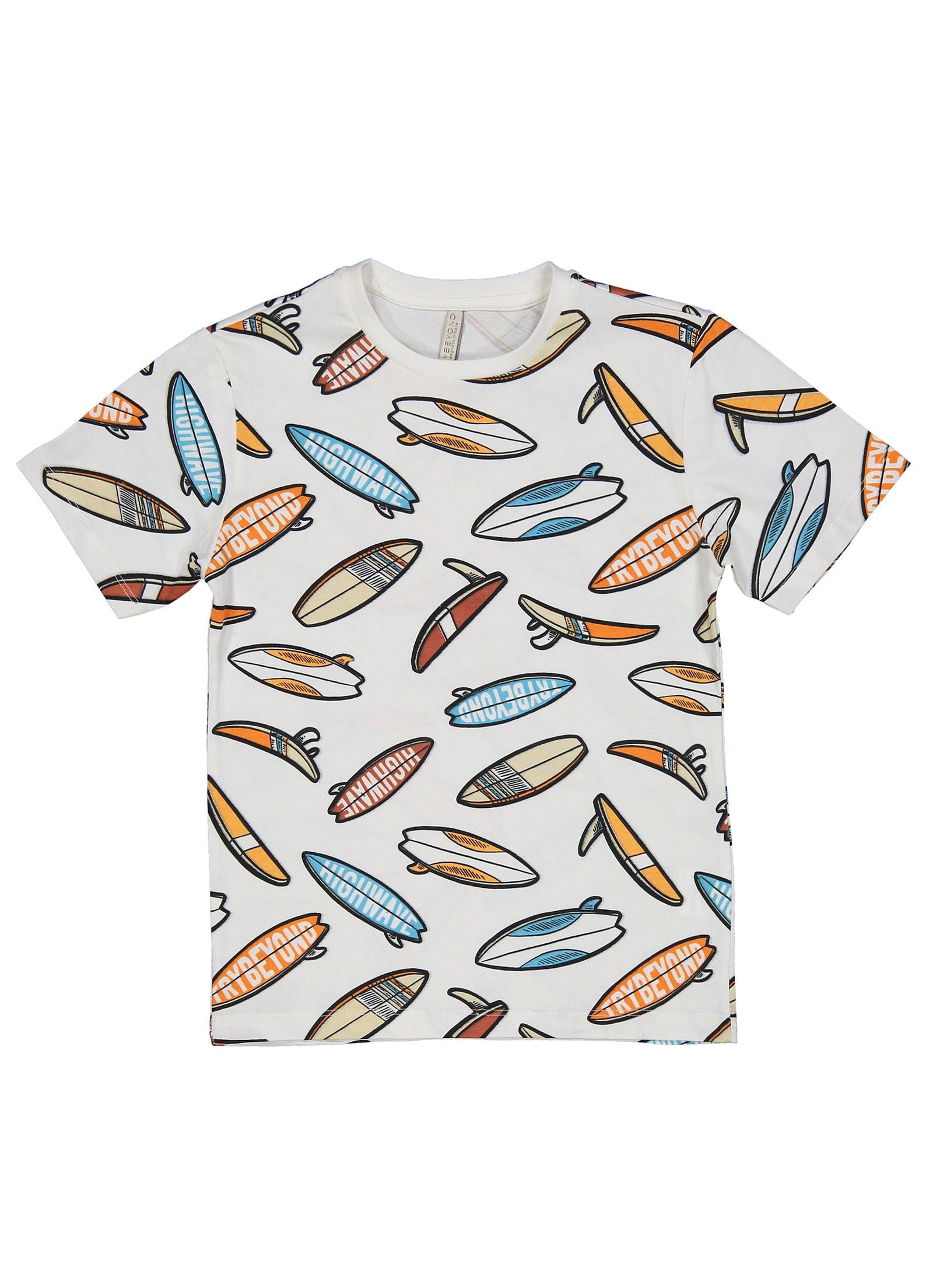 Birba&Trybeyound 64479-00-93Z Koszulka krótki rękaw kolor krem -  - #tag1# - #tag2# - #tag3# - #tag4#