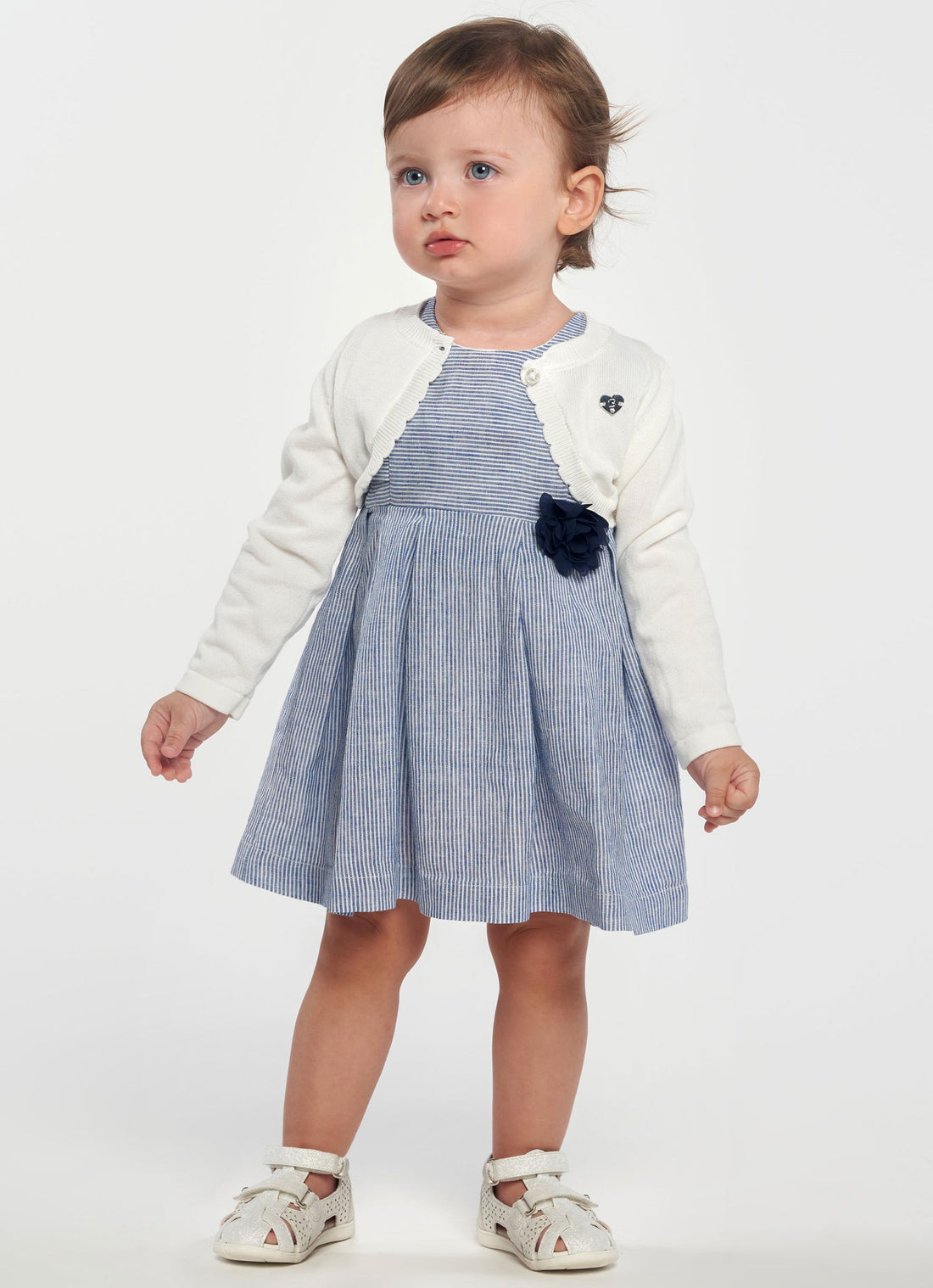 Birba&Trybeyound 65311-00-96Z Sukienka w paski kolor niebieski -  - #tag1# - #tag2# - #tag3# - #tag4#