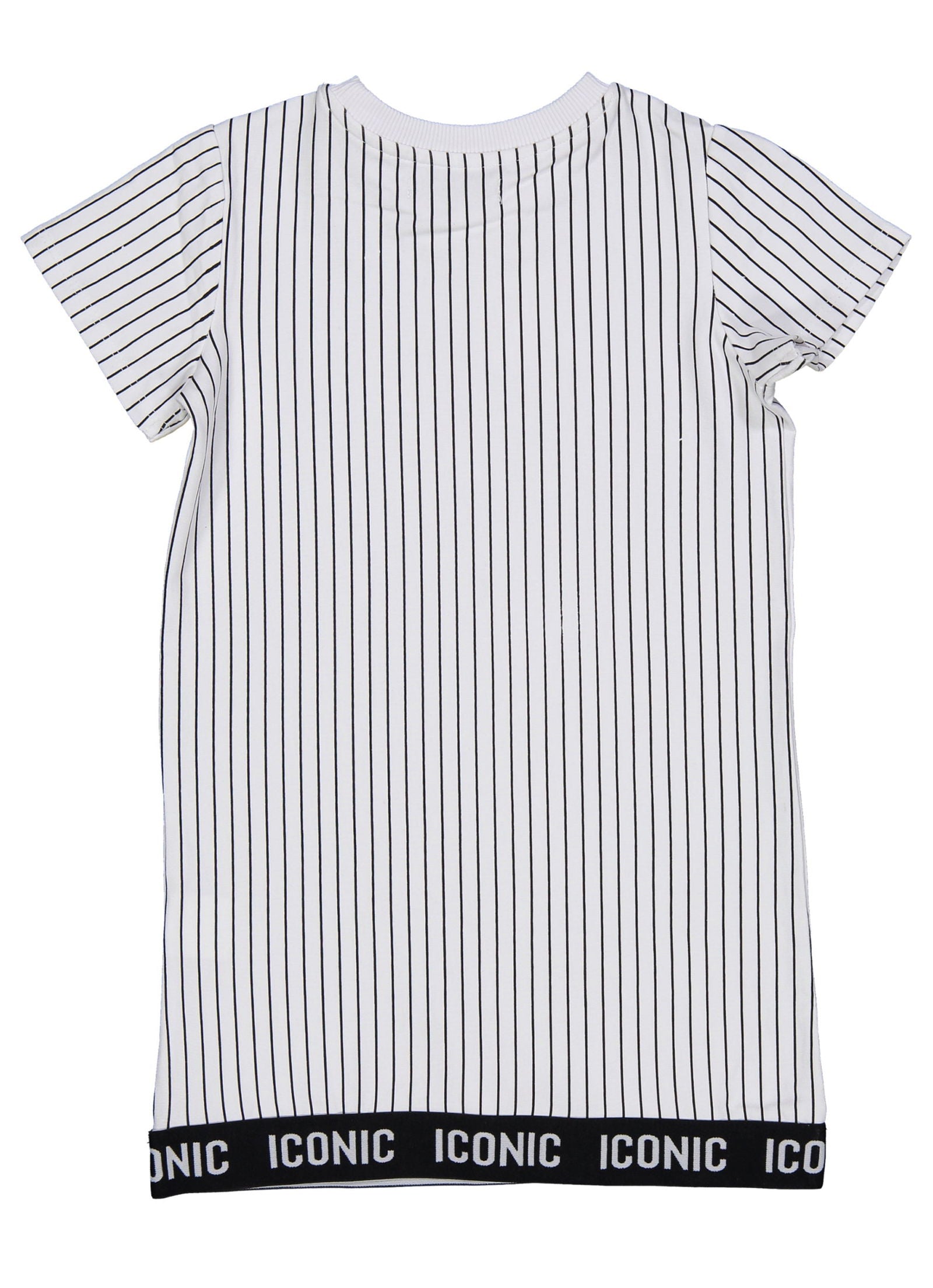 Birba&Trybeyound 65584-00-90Z Sukienka w paski kolor biały/czarny -  - #tag1# - #tag2# - #tag3# - #tag4#