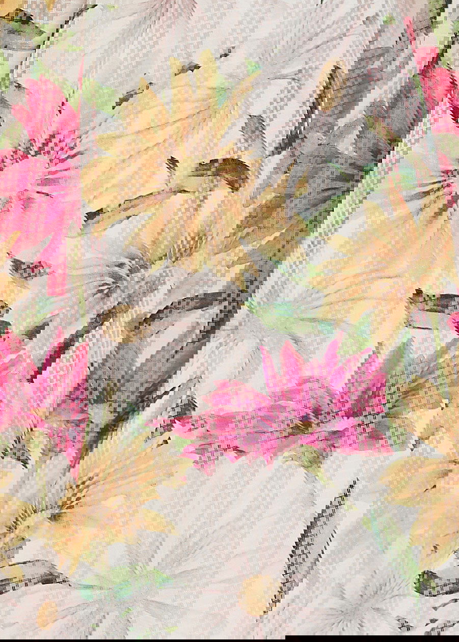 Birba&Trybeyound 65592-00-95Z Sukienka w kwiaty kolor żółty -  - #tag1# - #tag2# - #tag3# - #tag4#