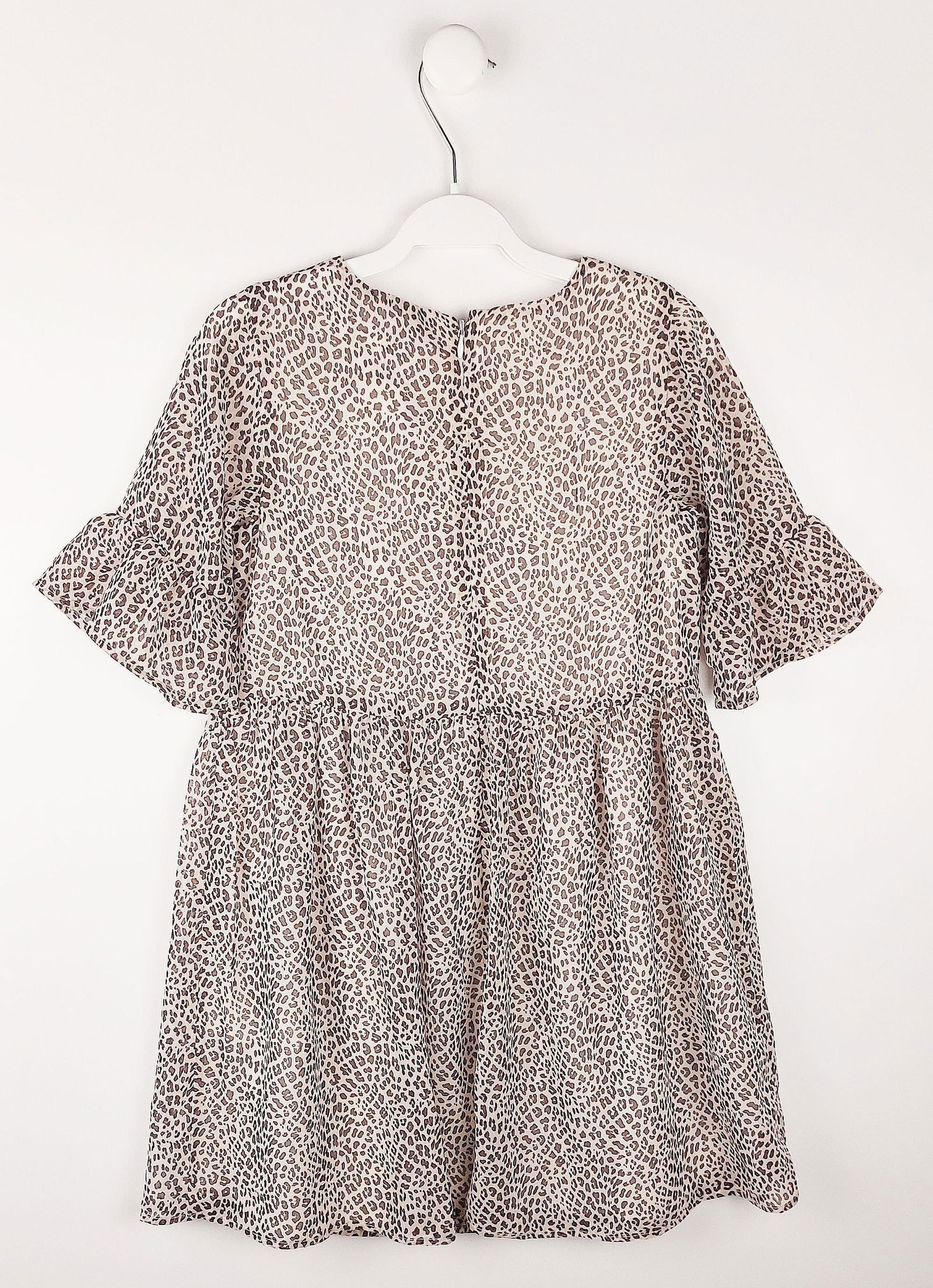 Birba&Trybeyound 65598-00-91Z Sukienka w panterkę kolor brązowy -  - #tag1# - #tag2# - #tag3# - #tag4#