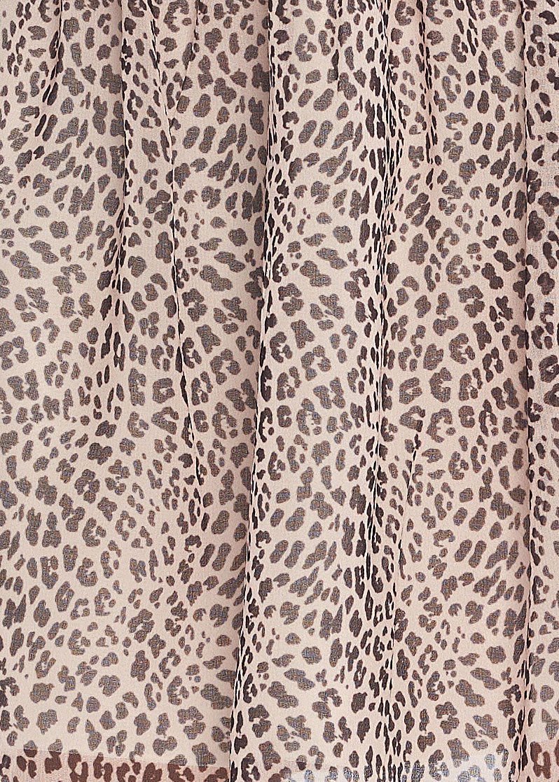 Birba&Trybeyound 65598-00-91Z Sukienka w panterkę kolor brązowy -  - #tag1# - #tag2# - #tag3# - #tag4#