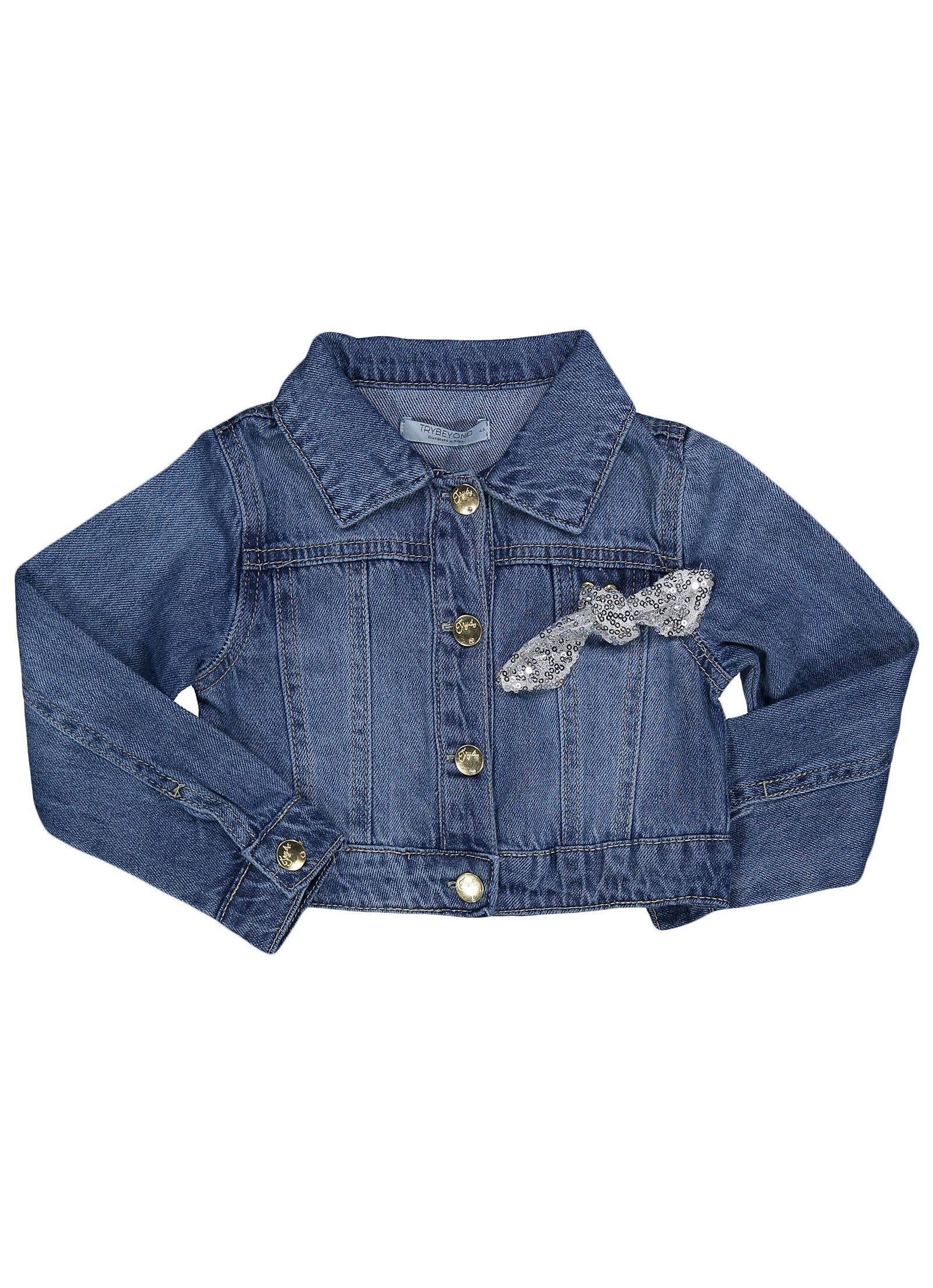 Birba&Trybeyound 67898-00-60A Kurtka jeans kolor niebieski -  - #tag1# - #tag2# - #tag3# - #tag4#