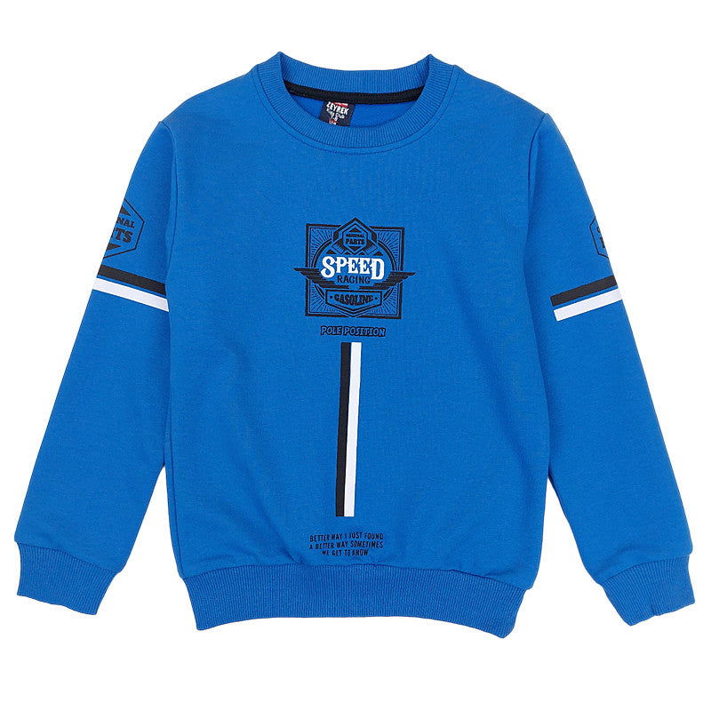 Bluza Cienka chłopak niebieski 4161-131123  GKMOC -  - #tag1# - #tag2# - #tag3# - #tag4#