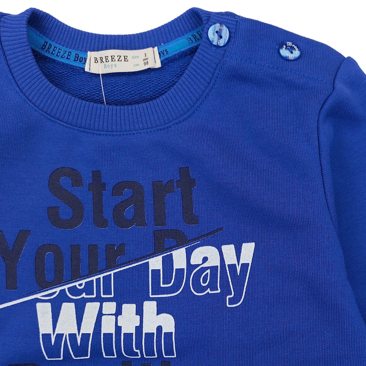 Bluza Dresowa chłopak niebieski 18002-11223  GKMOC -  - #tag1# - #tag2# - #tag3# - #tag4#